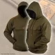 Vass-Tex Culture Fishing Khaki Green Kapucnis Pulóver 3XL