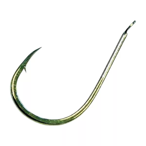 Sasame Chinu Gold 1 Platten, Widerhaken Karpfenhaken 10 Stk.