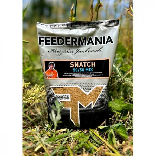Feedermánia Groundbait 50/50 Mix Snatch Futter 800gr