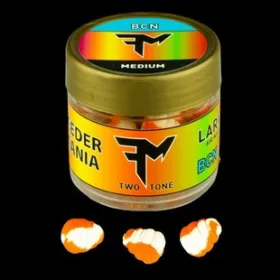   Feedermánia Larva Air Wafters Two Tone M Bcn Orange-Weiß Wafters