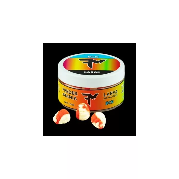 Feedermánia LARVA AIR WAFTERS TWO TONE L BCN ORANGE-WEISS Wafters