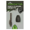 Fox Rage Predator Camo Quick Change Weights Schnellwechsel-Posenblei 35gr 3 Stk