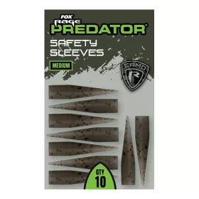   Fox Rage Predator Große Camo Safety Sleeves Gummihülse 10Stk