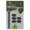 Fox Rage Predator Camo Deadbait Pop-up Weights Vorfachgewicht 3gr 5 Stück