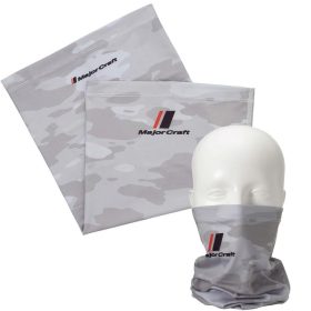 Major Craft UV-Cut Face Guard Hellgrau Camo Schlauchtuch