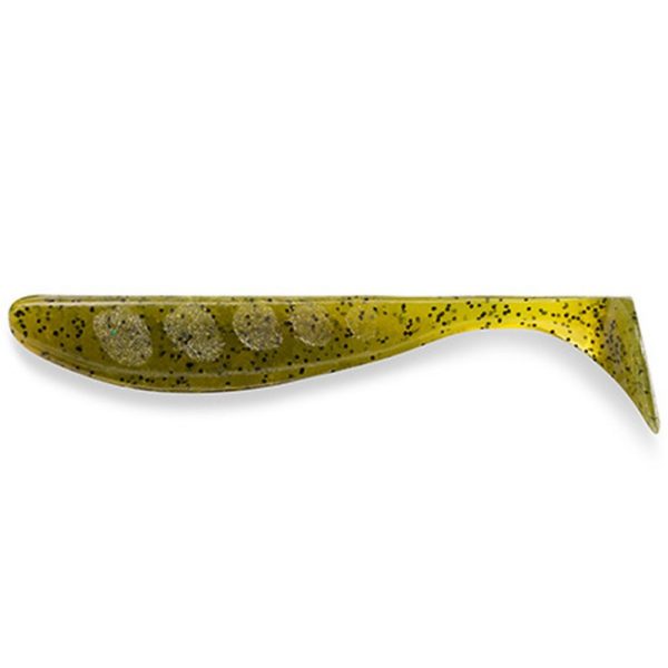 FISHUP Wizzle Shad 7,62cm (8 Stk.), #074 - Green Pumpkin Seed Plastikköder