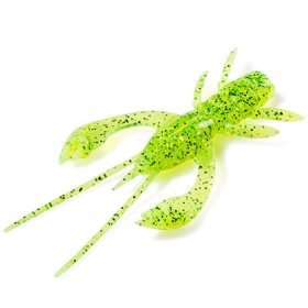   FISHUP Real Craw 5,08cm (7 Stk.), #026 - Flo Chartreuse/Green Plastikköder
