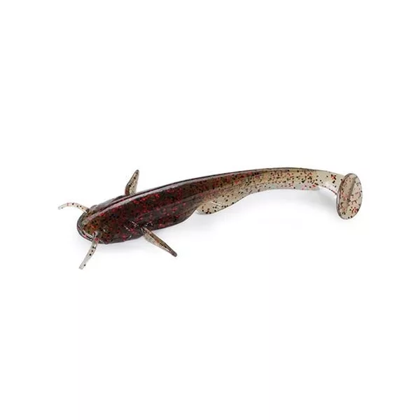 FISHUP Catfish 7,62cm (8 Stk.), #045 - Grüner Kürbis/Rot & Schwarz Plastikköder