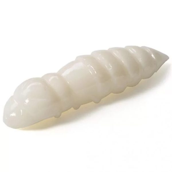 Fishup Pupa Cheese 3,81cm #009 White Kunststoffköder 8 Stück