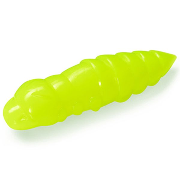 Fishup Pupa Cheese 3,81cm #111 Hot Chartreuse Plastikköder 8Stk.