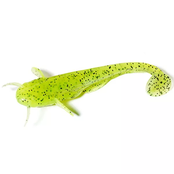 FISHUP Catfish 5,08cm (10 Stk.), #045 - Grüner Kürbis/Rot & Schwarz Plastikköder