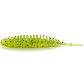   FISHUP Tanta 5,08cm (9pcs.), #055 - Chartreuse/Schwarz Plastikköder