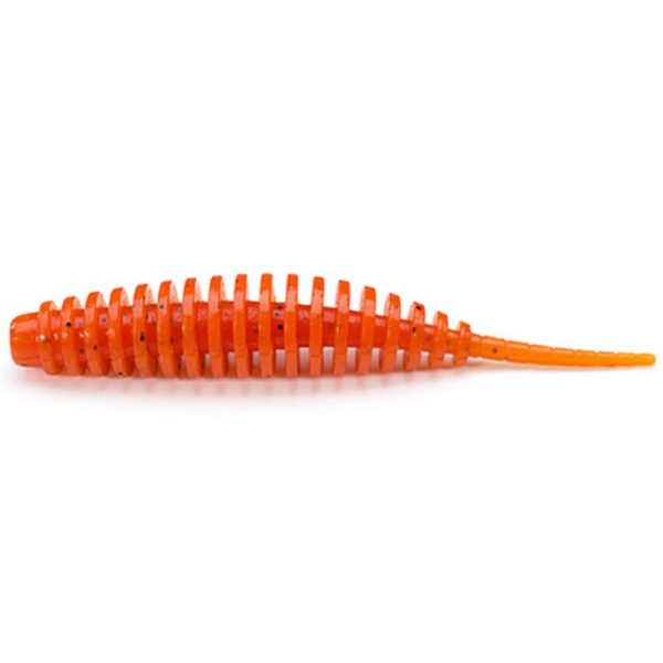 FISHUP Tanta 5,08cm (9pcs.), #049 - Orange Pumpkin/Schwarz Plastikköder