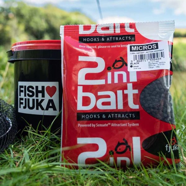 Fjuka 2In1 Mikropellets 3Mm Schwarz