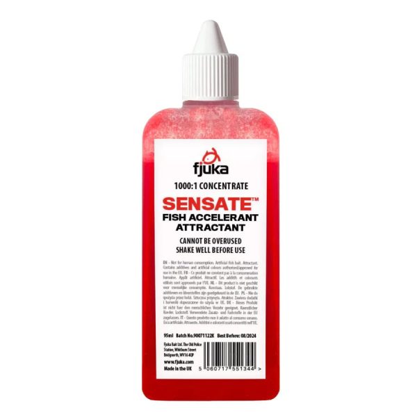 FJUKA Sensate Fish Accelerant Attractant Rot 100ml - Flüssig