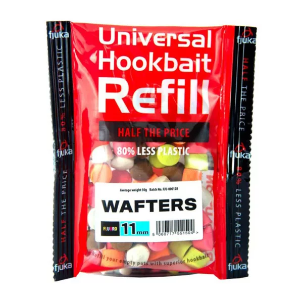 Fjuka Wafters Mixed Colours 11mm Wafters Nachfüllpackung 50gr
