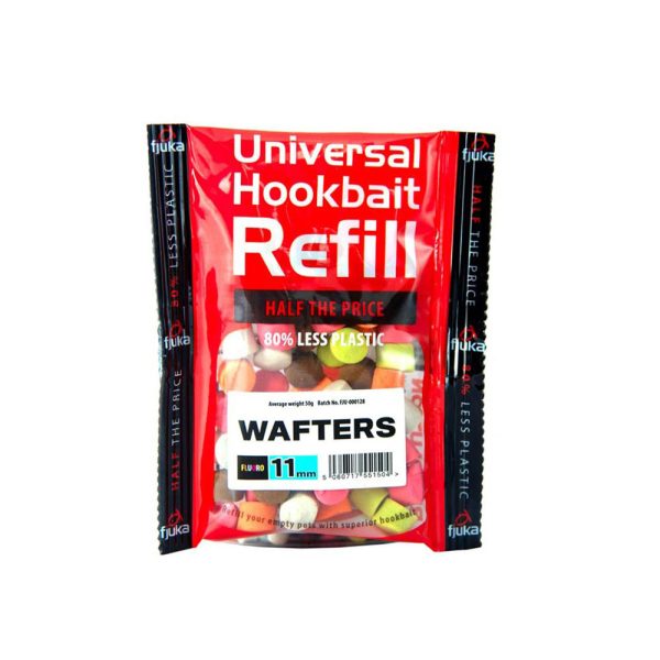 Fjuka Sinkers Mixed Colours 11mm Sinkender K&ouml;der Nachf&uuml;llpackung 50gr