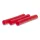 Uni Cat Silicone Hook Tubes XXL Piros 3cm Szilikoncső 10db