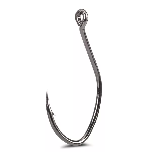 Uni Cat Micro Sharp Power Hook 4/0 Füles, Szakállas Egyágú Rablóhalas Horog 6db