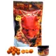 Anaconda Halloween Boilie 24mm Würzig-Süß-Seidenraupe Boilie 1kg mit Halloween 20mm Pop Up