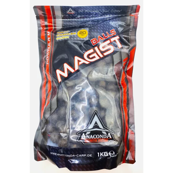 Anaconda Magist Balls 20mm Tauwurm Bojli 1kg