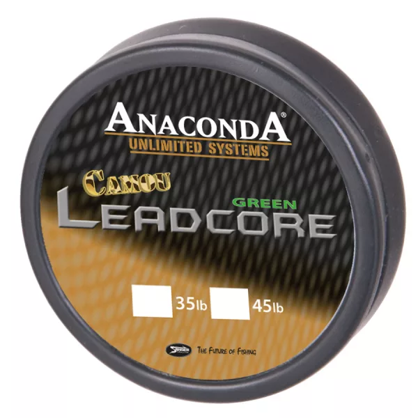 Anaconda Camou Braun 10m 45lb Super Weiche Geflochtene Vorfachschnur