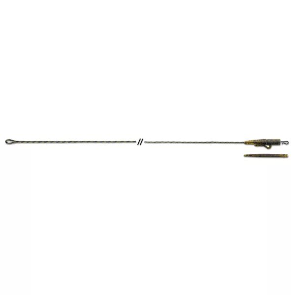Anaconda Jungle Quick Change Safety Clip Leadcore Grün 40lb 80cm Vorfachschnur 3 Stk.