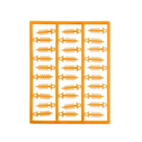 Anaconda Micro Barb Orange 14mm Ködernadel 60 Stück