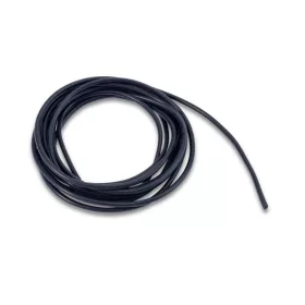   Anaconda Silicone Hook Schwarz 0,5x1,5mm Silikonschlauch 1,5m