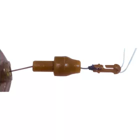 MS Range Method Connector Limpid Brown Ütközőkapocs 6db