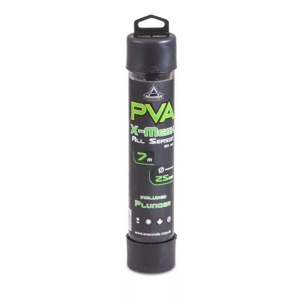 Anaconda All Season PVA X-Mesh Langsam Löslich 25mm PVA Netz + Füllwerkzeug 7m