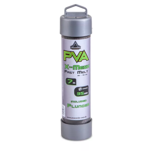 Anaconda Fast Melt PVA X-Mesh 35mm schnell lösliches PVA-Netz + Füller 7m
