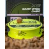 Matrix X9 Carp Wide Gape 14 45cm Füles, Szakáll Nélküli Monofil Előkötött Horog Csaligyűrűvel 8db