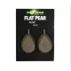 **Korda** Flat Pear Inline Blister Boilie Blei 84gr 2Stk