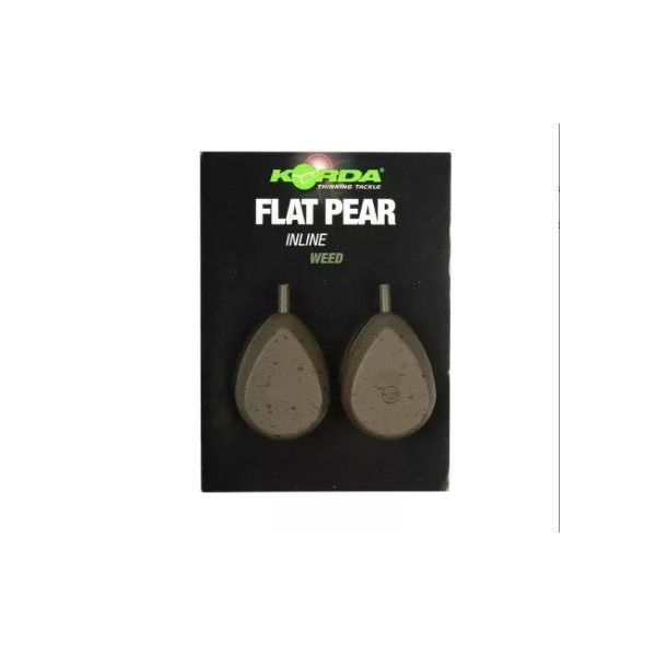 **Korda** Flat Pear Inline Blister Boilie Blei 98gr 2Stk