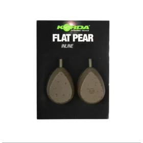 **Korda** Flat Pear Inline Blister Boilie Blei 142gr 2Stk