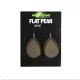 **Korda** Flat Pear Inline Blister Boilie Blei 142gr 2Stk