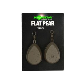 Korda Flat Pear Swivel Blister Karpfenblei 70gr 2Stk