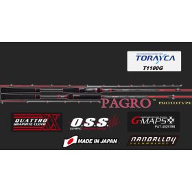   Graphiteleader Pagro Prototype Cast GPPC-672M-HS Fast 2,01m 200gr 2-teilige Spinnrute