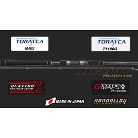   Graphiteleader Argento Prototype GLAPS-942ML 2,85m Fast 28gr 2-teilige Spinnrute