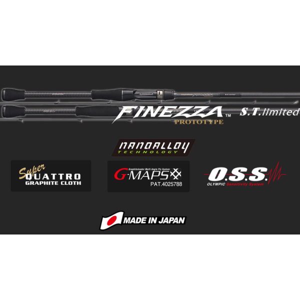 Graphiteleader Finezza Prototype ST Limited 20GFINPS-752L-T Fast 2,26m 1-10gr 2-teilige Spinnrute