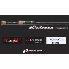   Graphiteleader Bellezza Prototype 21GBLZPS-612UL-T Fast 1,85m 1-6gr 2-teilige Spinnrute