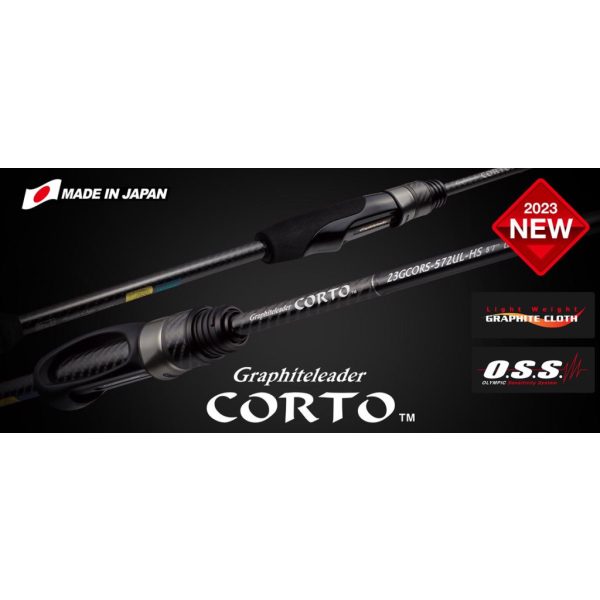 Graphiteleader Corto 23GCORS-572UL-HS 1,70m R-Fast 2,5gr 2-teilige Spinnrute