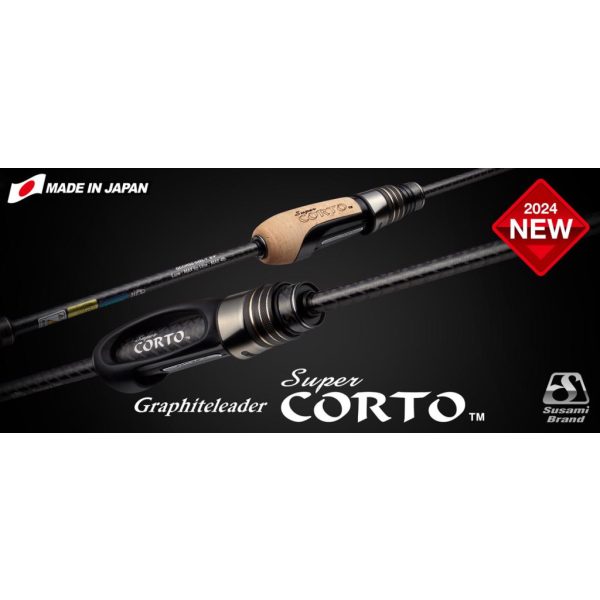 Graphiteleader Super Corto 24GCORSS-612L-HS+ Extra Fast 1,86m 5gr 2-teilige Spinnrute