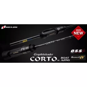  Graphiteleader Corto Boat Ajing GCORBS-542UL-S Fast 1,62m Max 5gr 2-teilige Spinnrute