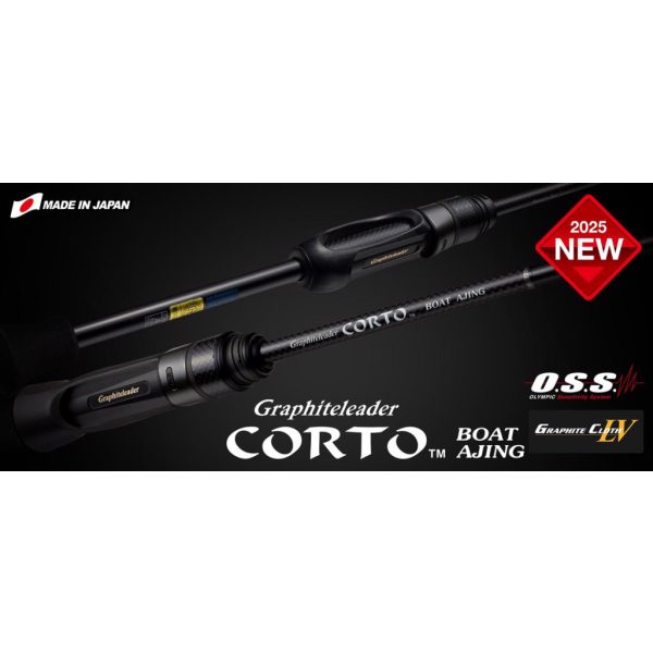 Graphiteleader Corto Boat Ajing GCORBS-542UL-S Fast 1,62m Max 5gr 2-teilige Spinnrute