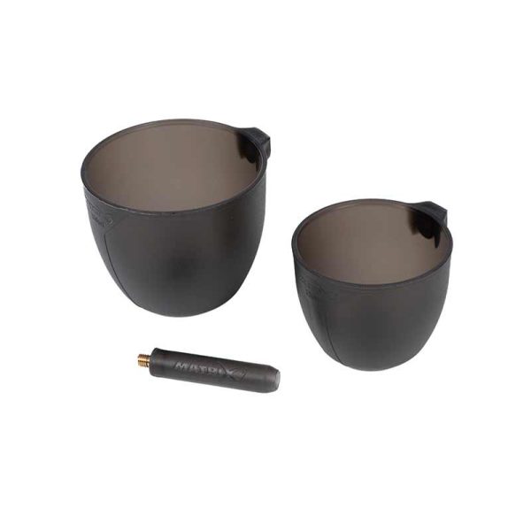 Matrix Groundbait Cup Set Futterschalen-Set 2Stk.