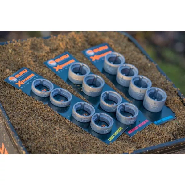 Guru Slimline X-Change Feeder Heavy Spare Weight Light Seitenkorb Zubehör 15+20gr - 4 Stk - Austauschbares Gewicht Set