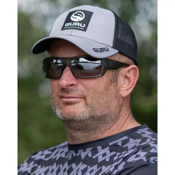 Guru Grey Patch Trucker Cap Szürke Baseball Sapka