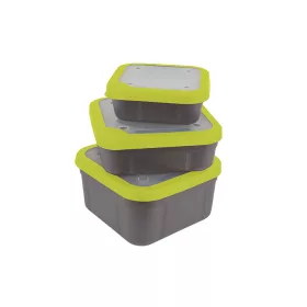 Matrix Bait Boxes Grey/Lime - 2.2pt Köderbox